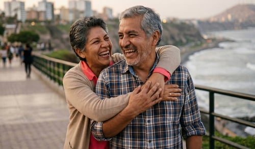 pareja feliz - Rimac