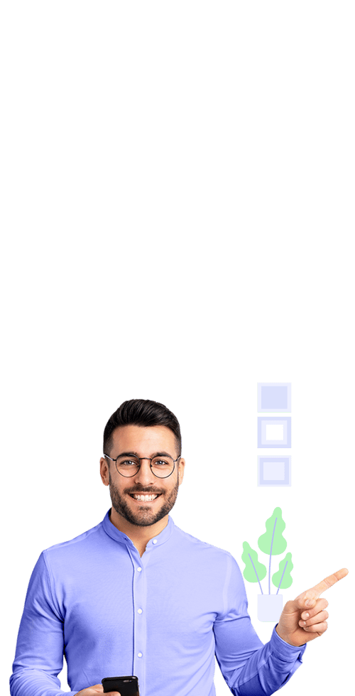 Hombre sonriendo