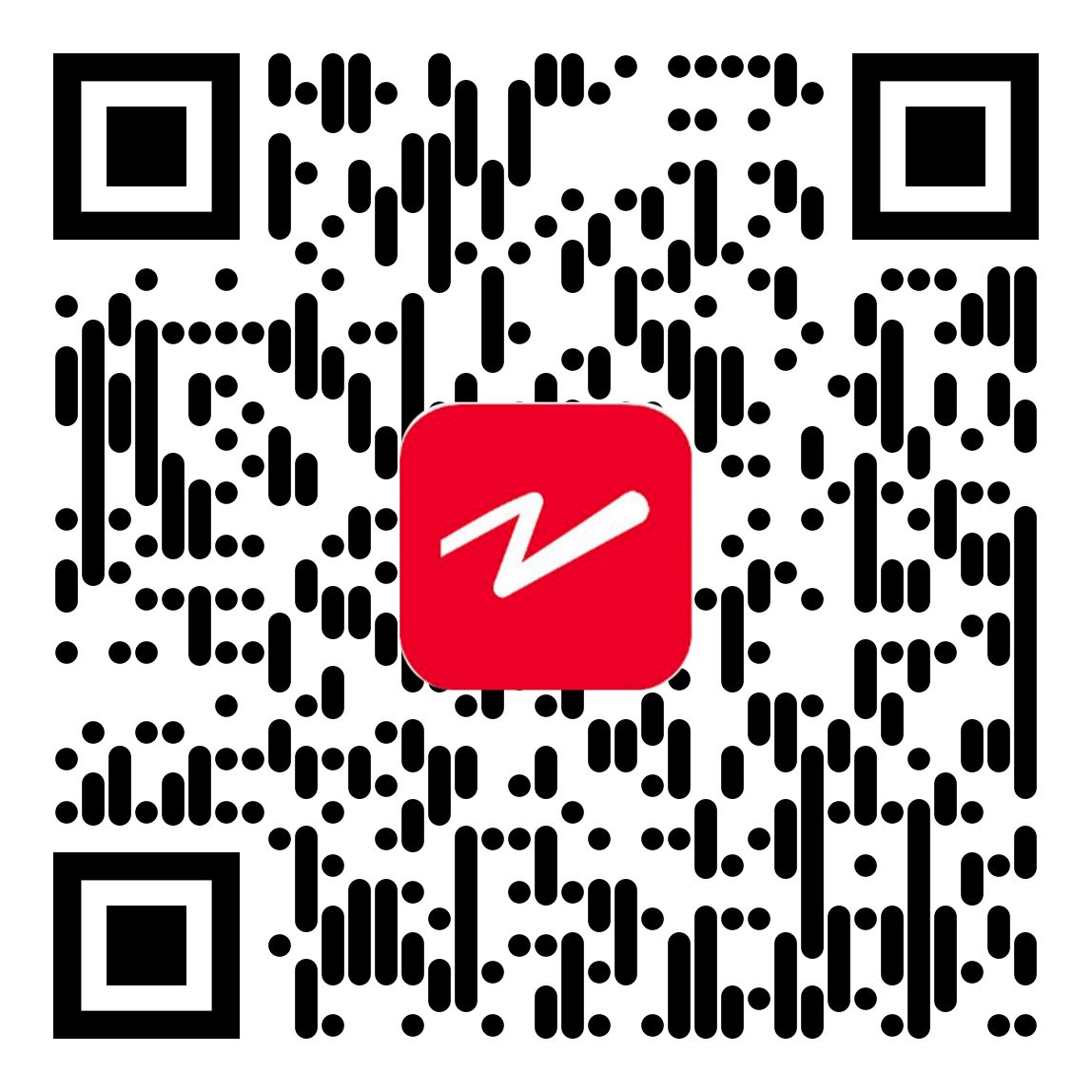 Código QR para descargar la aplicación